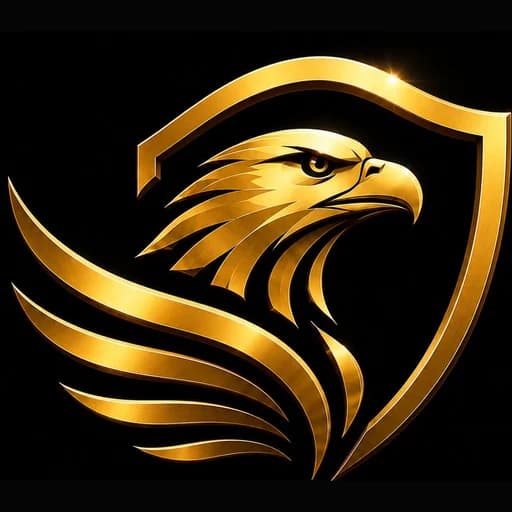 Aquila e scudo del logo OnTopService